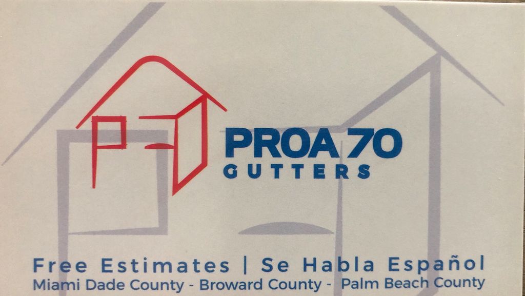 PROA 70 Gutters