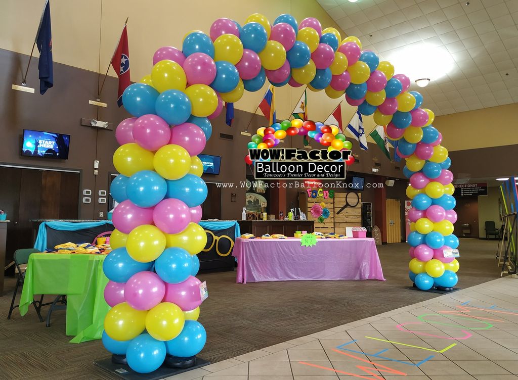 VBS balloon decor East TN