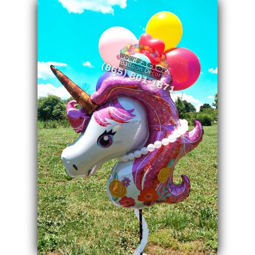 East Tennessee birthday balloon decor and event de