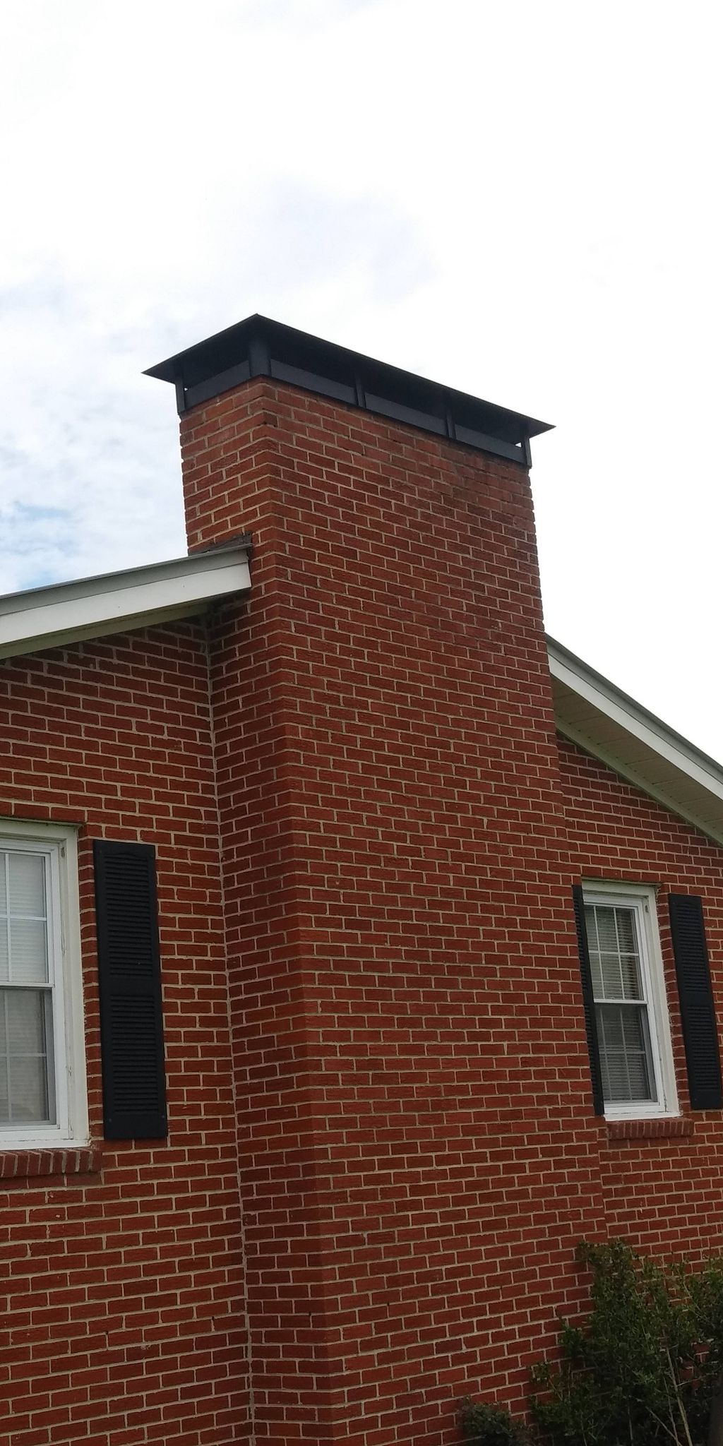custom made masonry cap installed 07/28/20