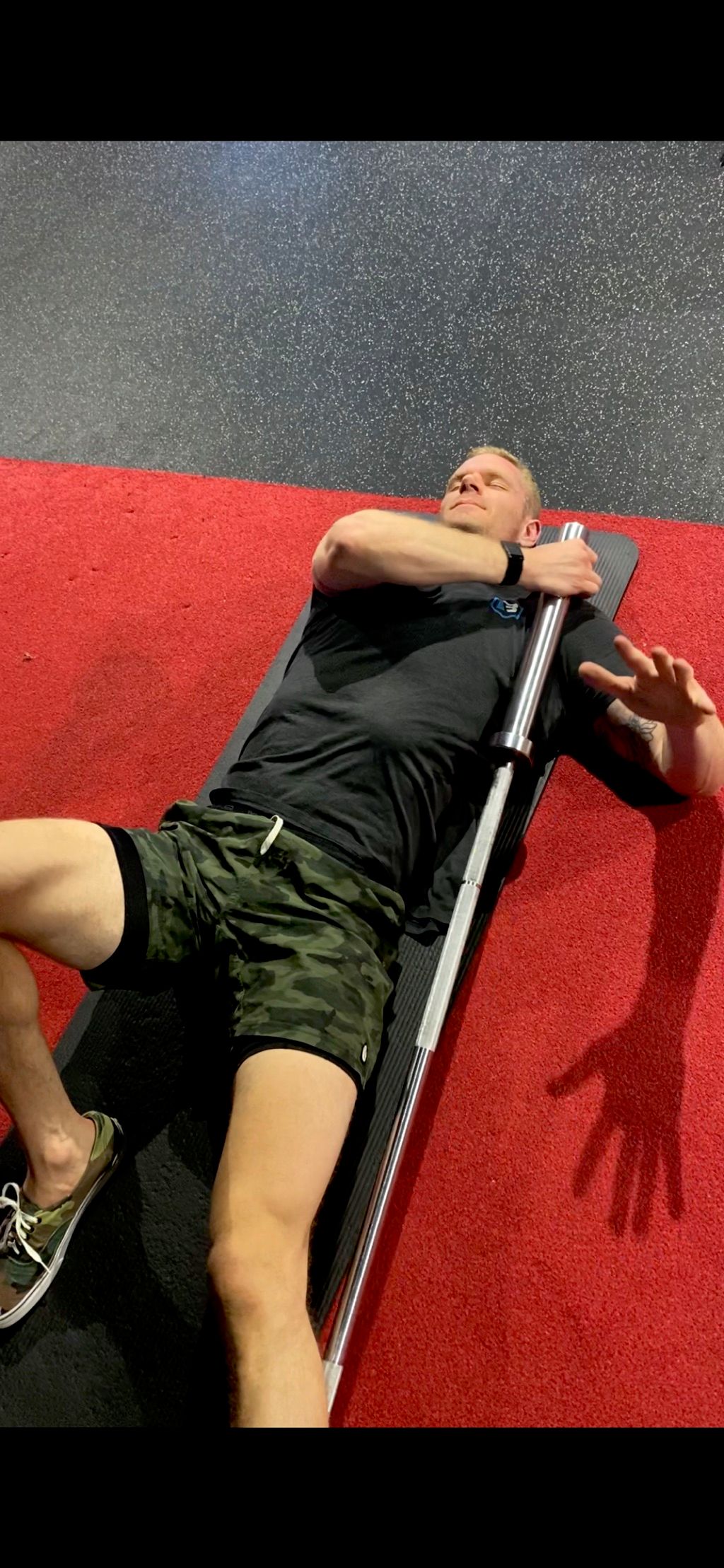 Doing extra mobility work today! 