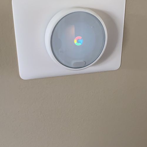 Did an excellent job installing my Nest thermostat
