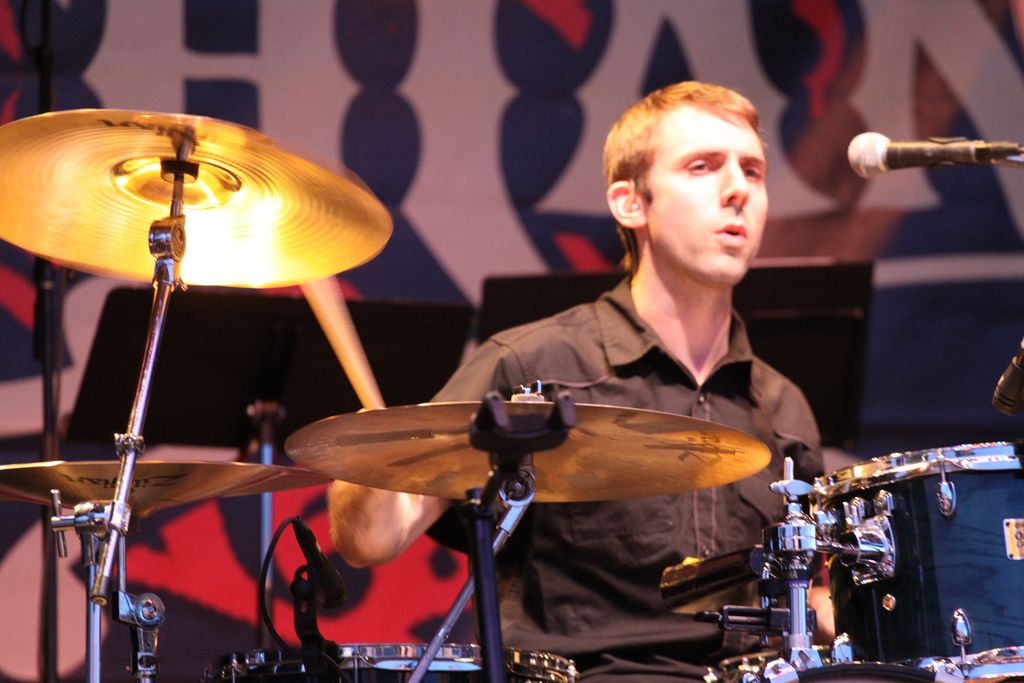 On Stage in Milwaukee