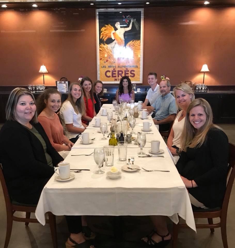 Teaching a Dining Etiquette Class with Executives 