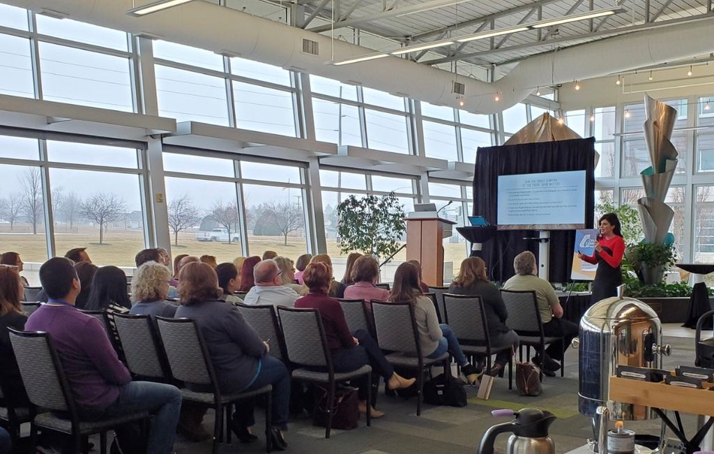 Speaking to a group of banking professionals in Ce