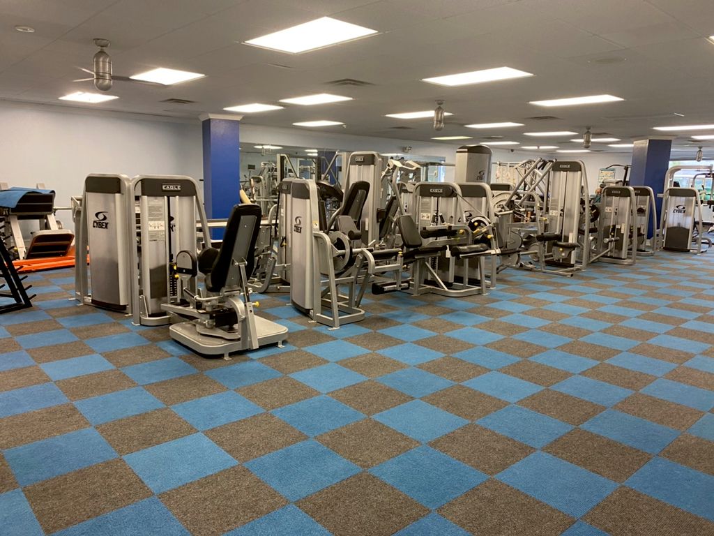  Carpet we did at the Sarasota Sports Club!