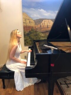 In the studio where I create my professional recor