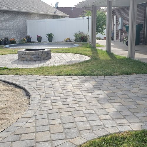 B&J Concrete and Landscaping did a great concrete 