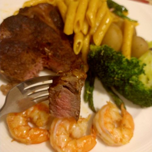 steak & shrimp 