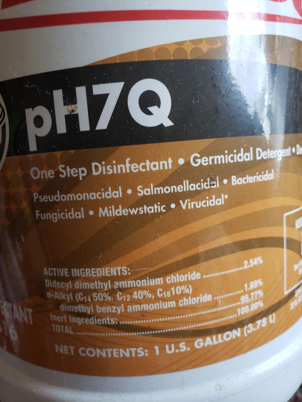 Our best disinfectant 