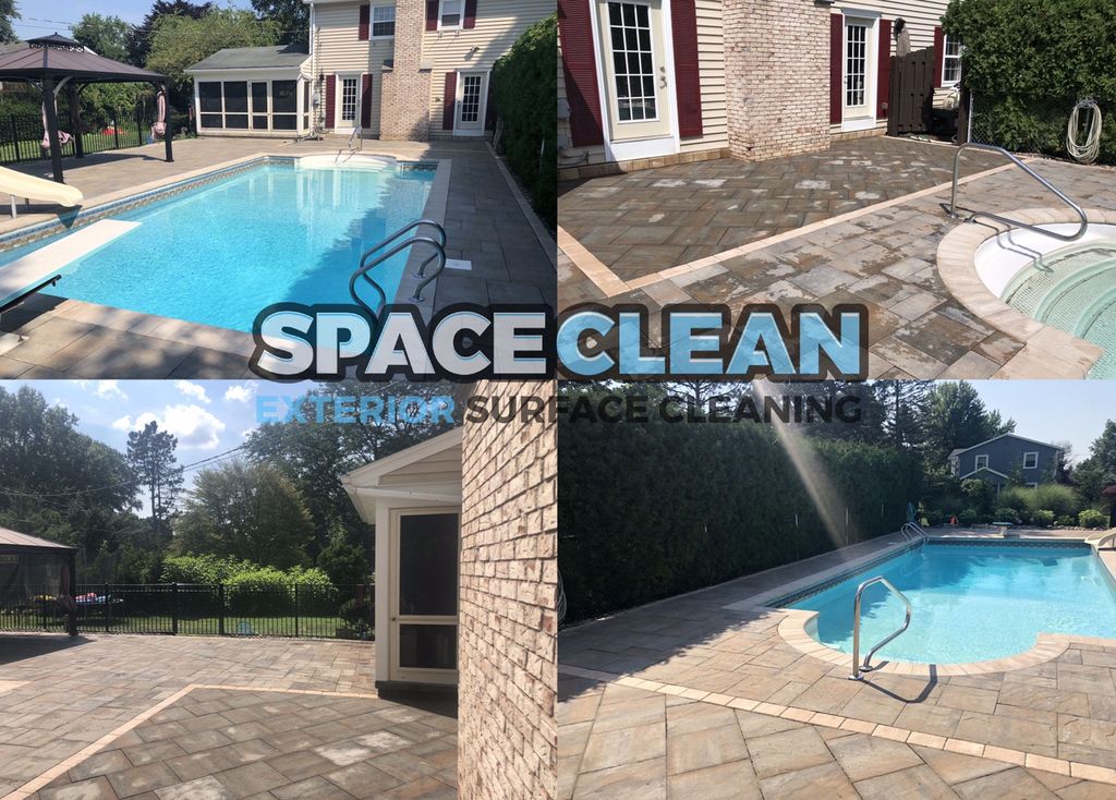 Paver Patio Restoration and Pressure Washing