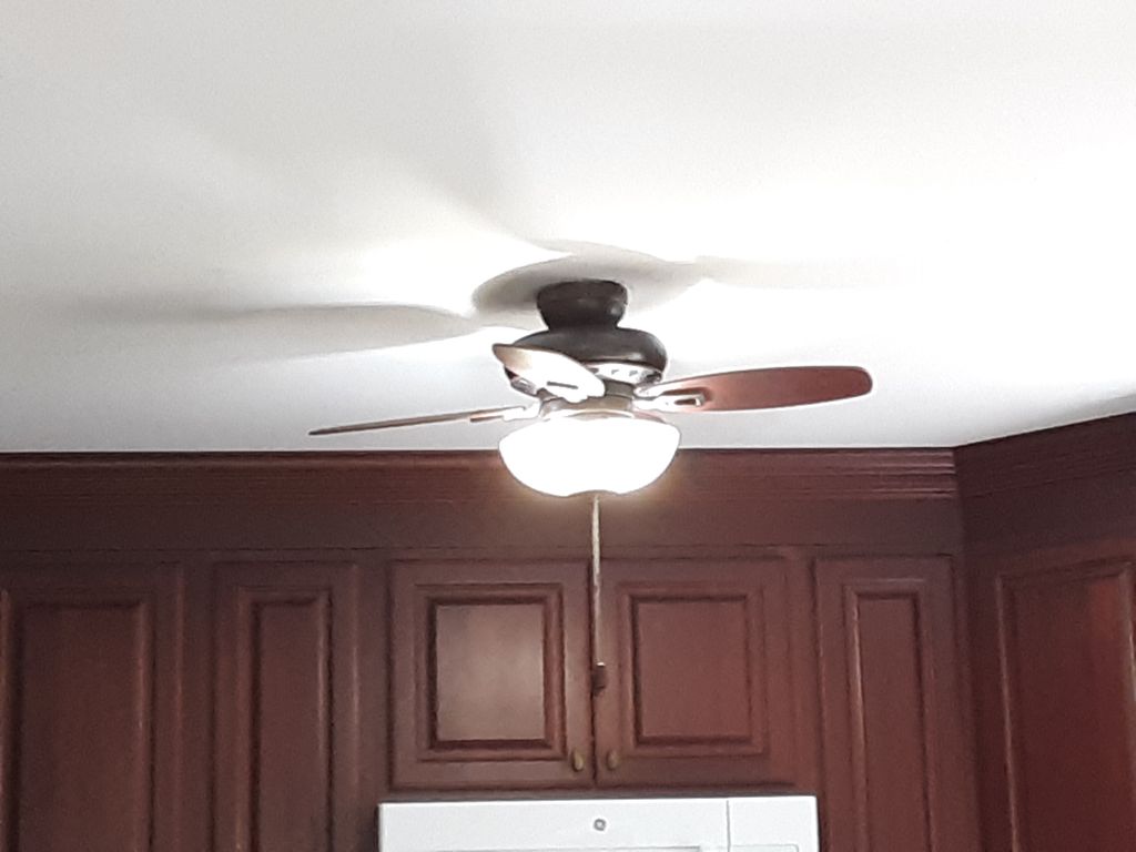 Ceiling fan installation 