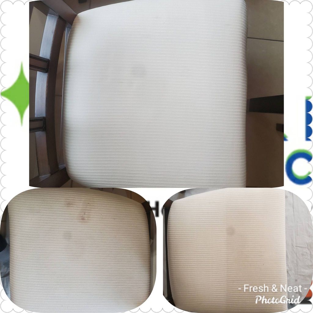 cotton linen dining chairs wine and food stains