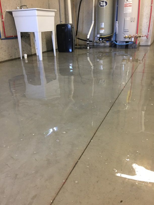 Basement flooding 