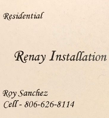 Avatar for Renay Installation & Design Services