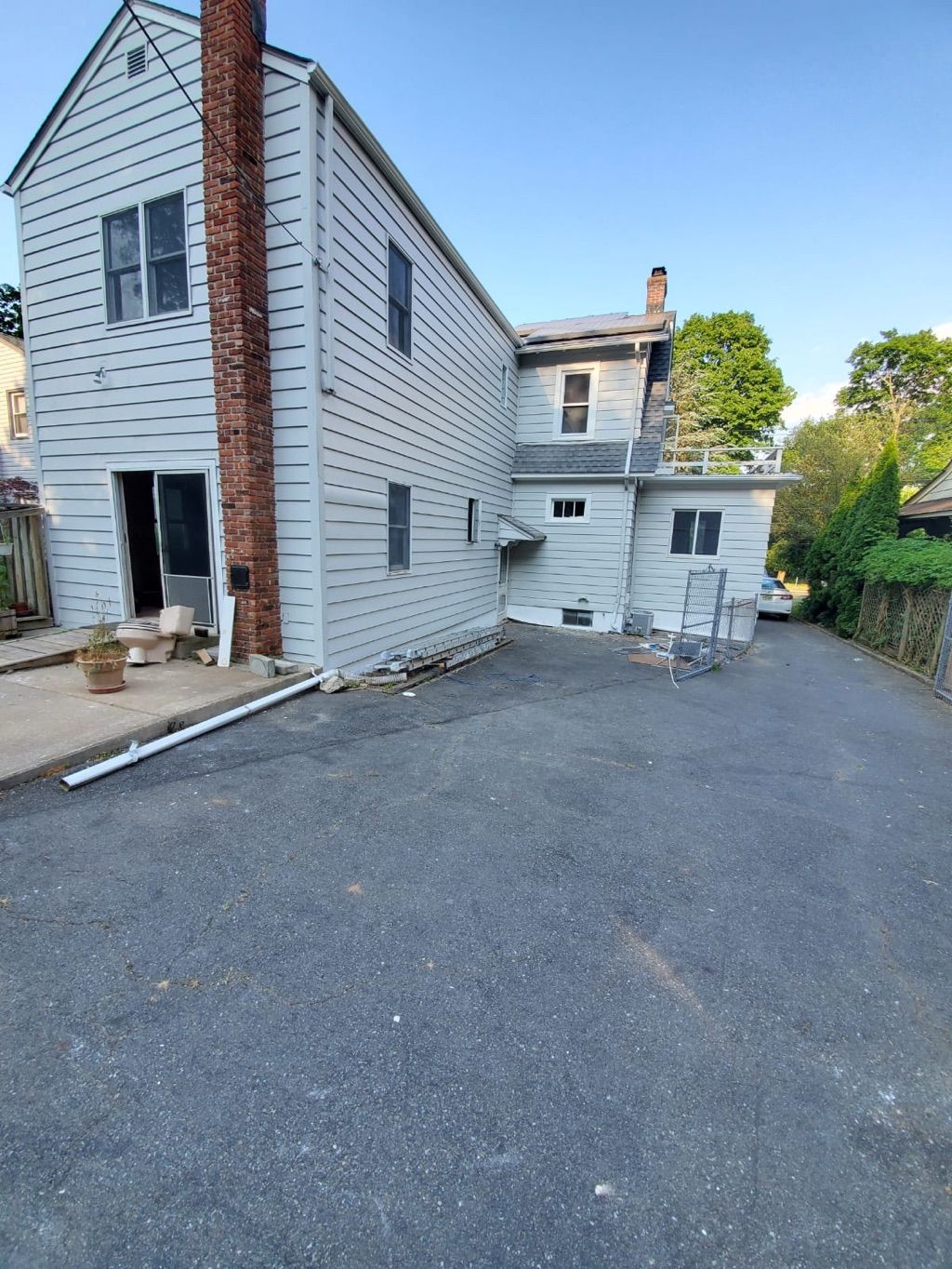 After exterior painting 