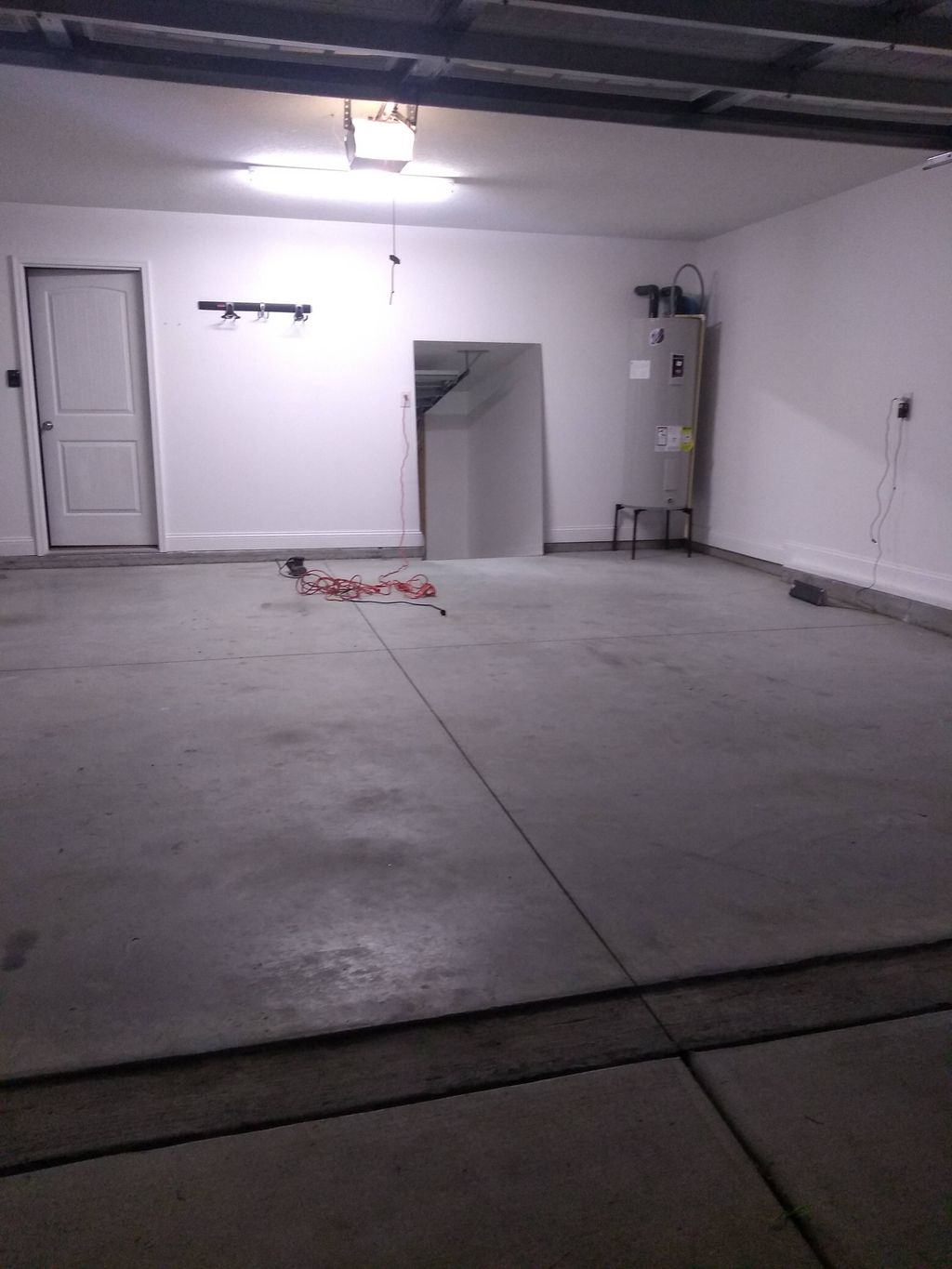 Prepping garage for epoxy, walls have already been