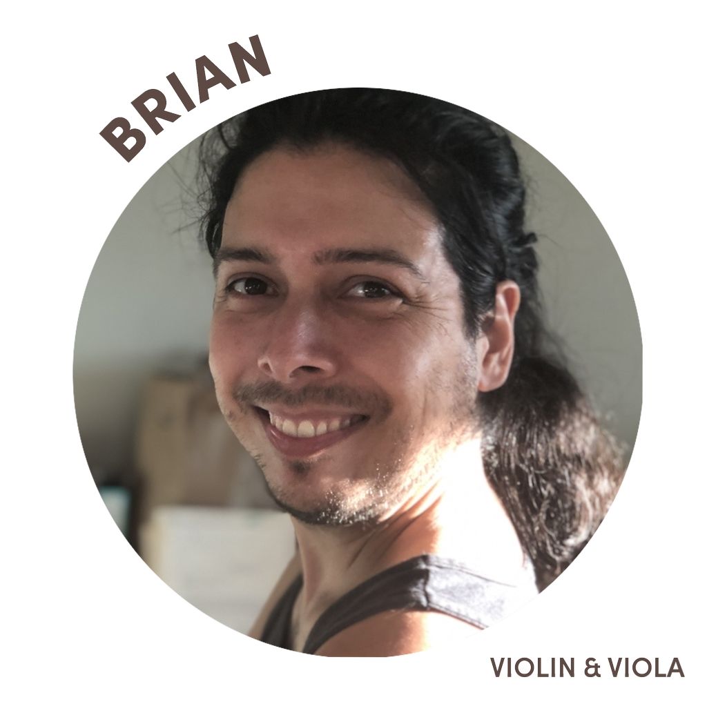 Brian teaches all levels of violin and viola from 