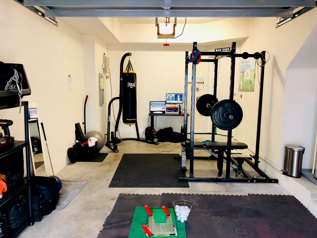 Garage gym makeover🥇⛳️