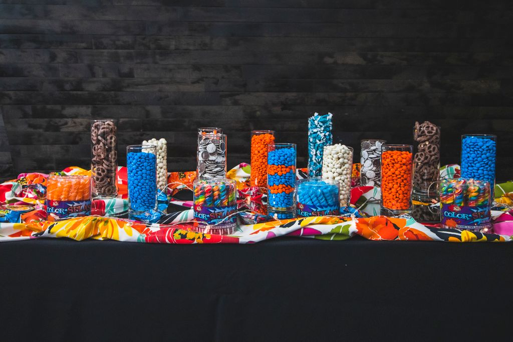 After dinner candy table 