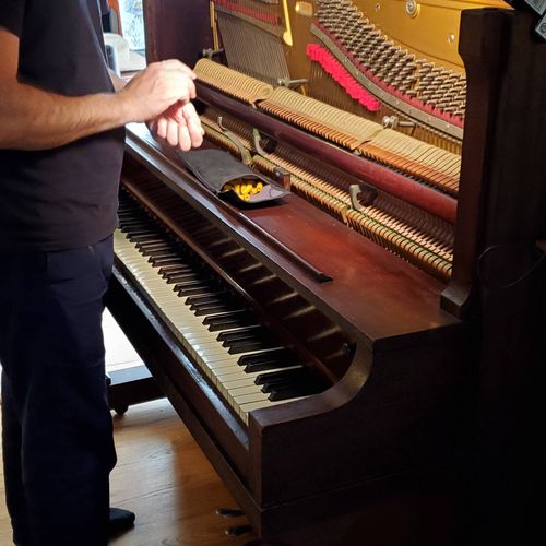 My piano sounds great! I got a 70 year old upright