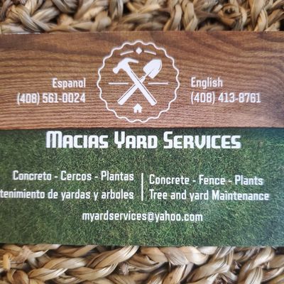 Avatar for Macias Yard Services