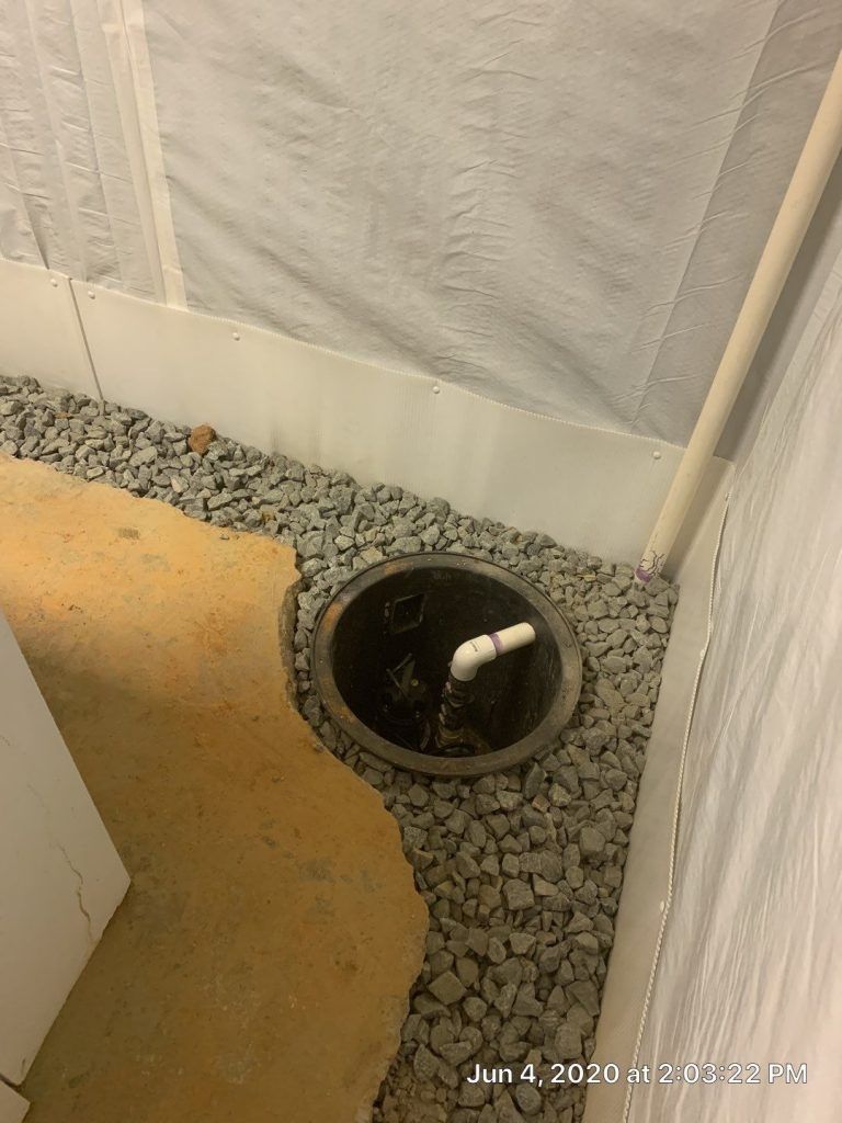 Sump Pump Installation