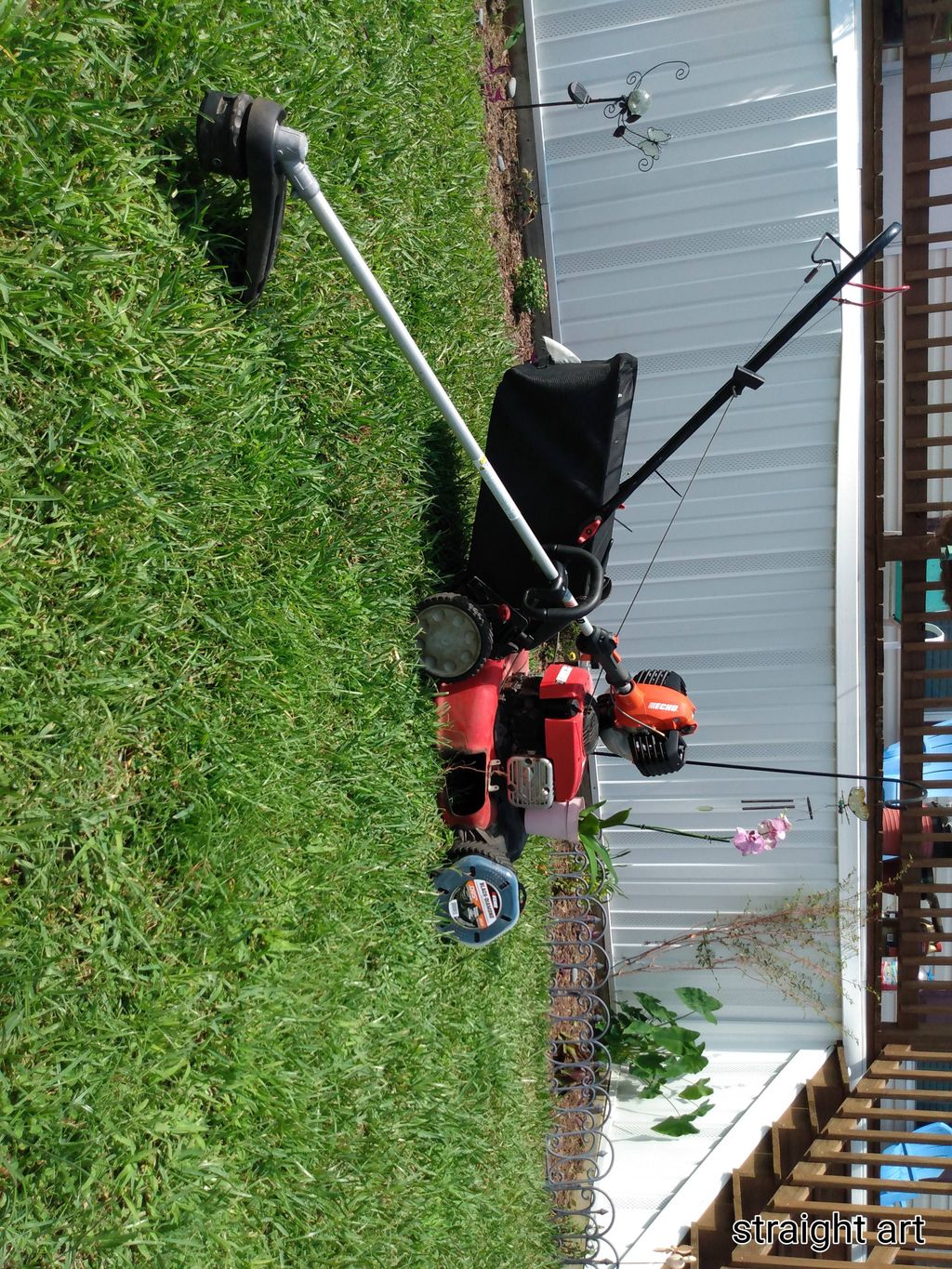 been known to cut a little grass too