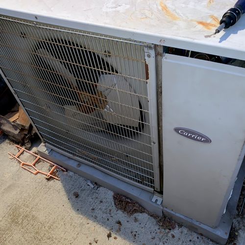 I broke my AC while trying to replace the contacto