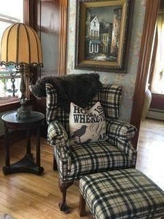 Reading nook with wonderful natural light