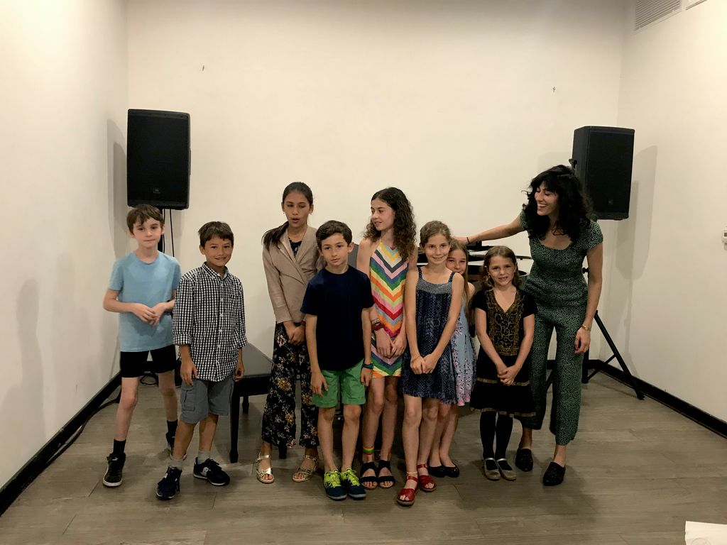 Some of my kids at a recital!