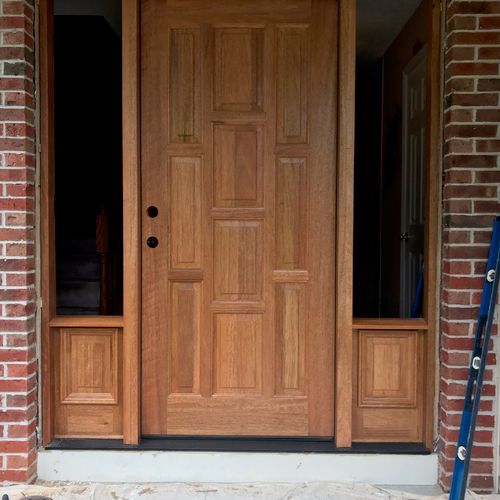 Lee handled our front door installation perfectly.