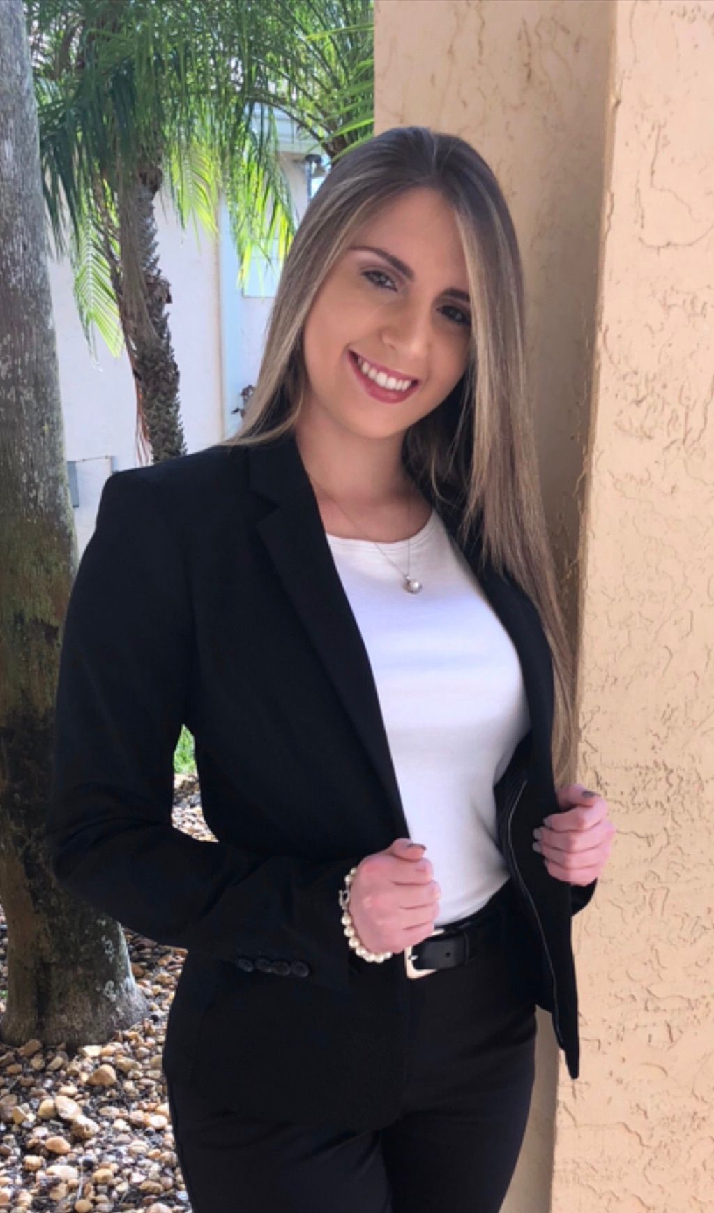 Our instructor Nicole before tutoring an SAT class