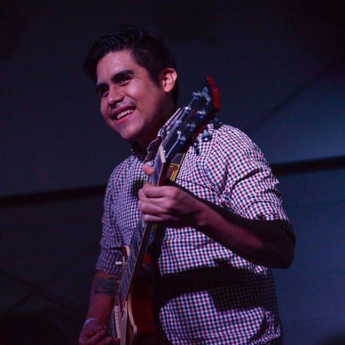Our lead guitar instructor, Jeremy Ortiz.