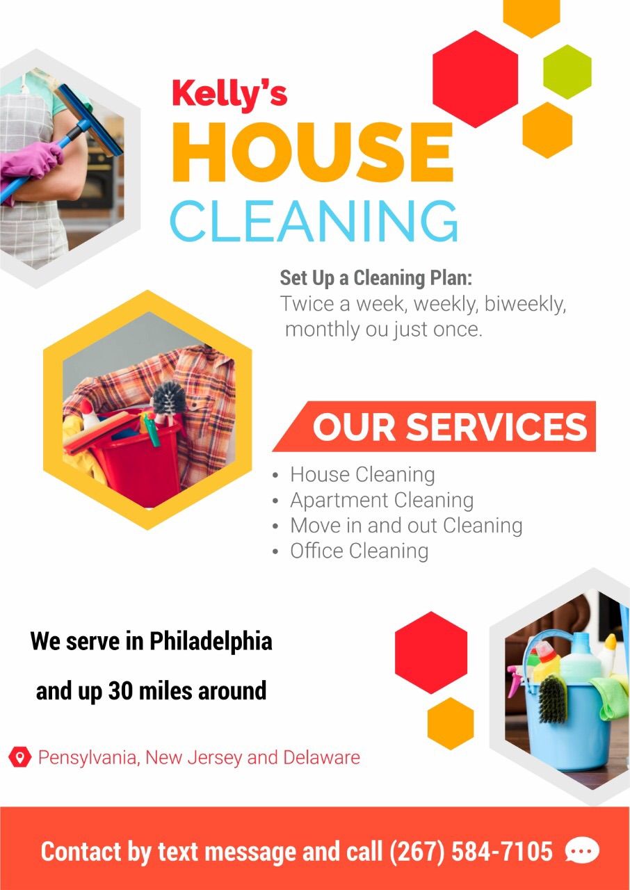 Kelly’s house cleaning services