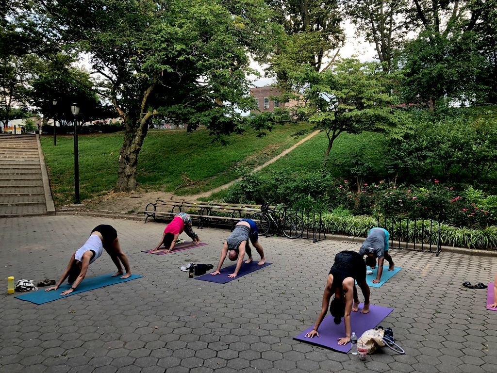 Yoga at Astoria Park 2020 