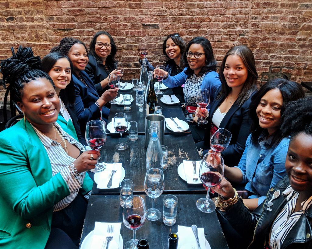 Corporate groups and networking event wine tasting