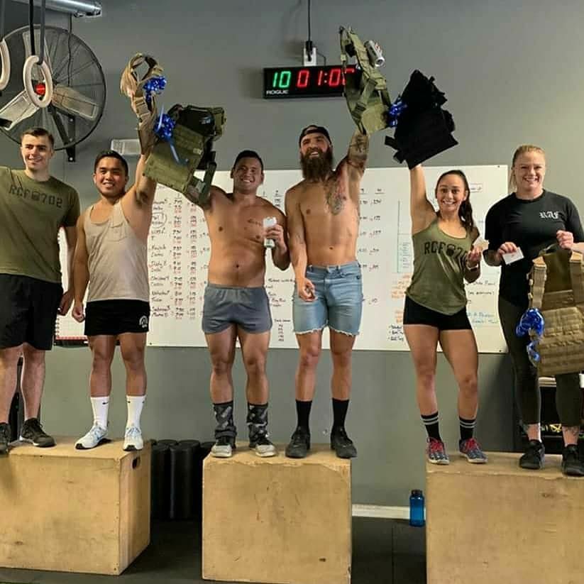 1st place in crossfit competition!
