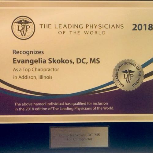 2018 Leading Physicians of the World Award