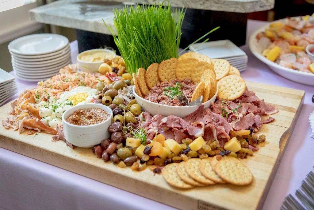 Meat and Cheese display 