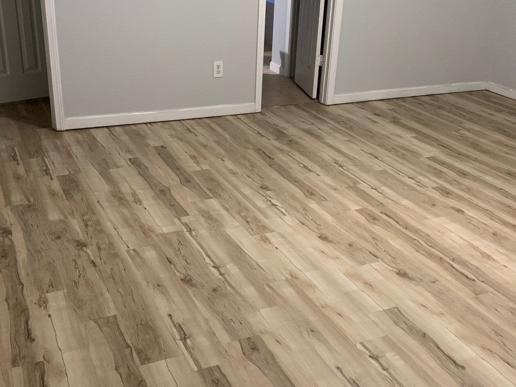 Luke did an amazing job installing new flooring th