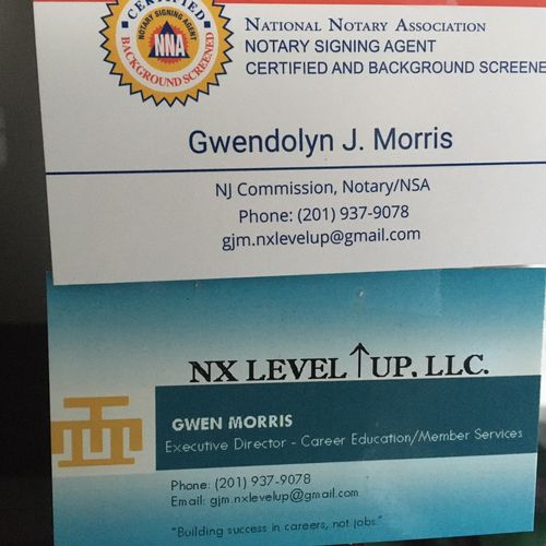 Notary/NX LevelUp Business Services