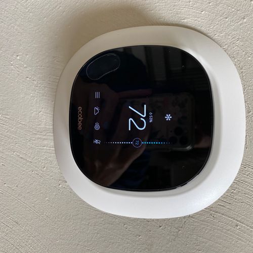 I hired Gary to install some smart home electronic