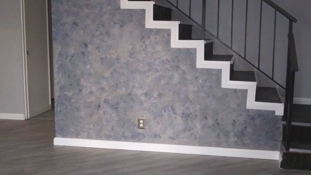 Color Mesh decorative painting
