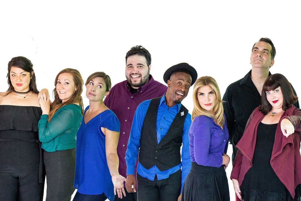 With American Stage musical improv group 'Definite