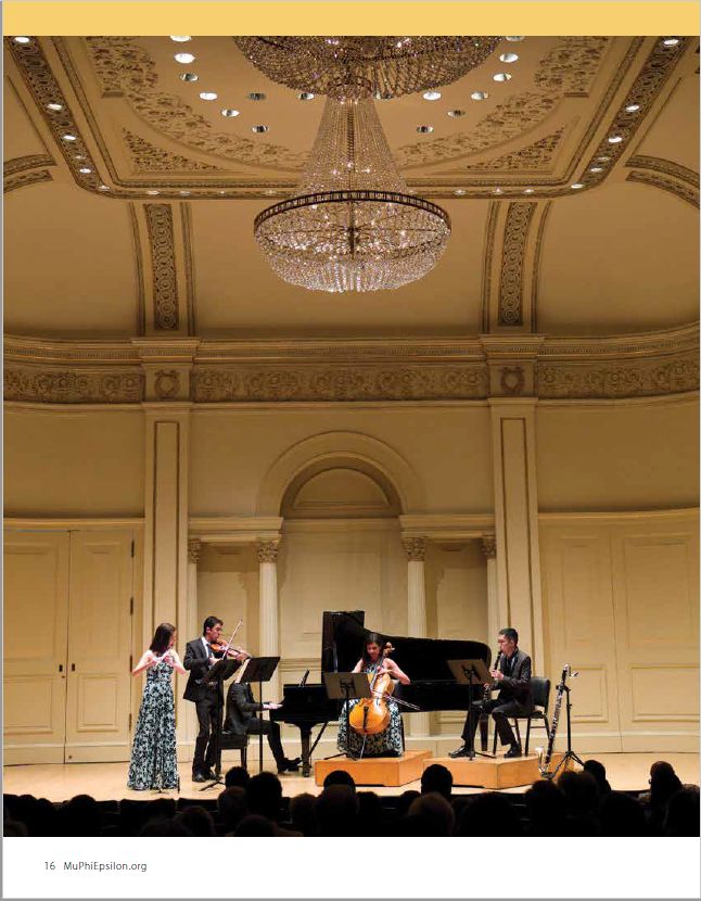 Performing with Cosmos New Music at Carnegie Hall