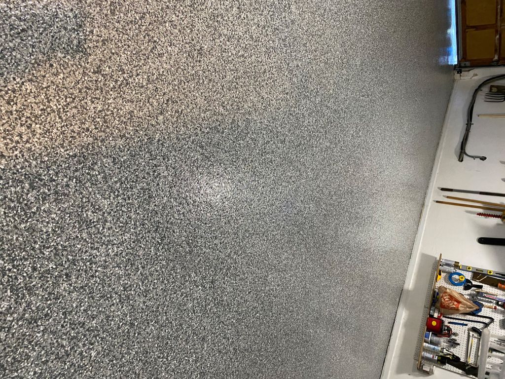 Awesome job Glenn and team did on my garage floors