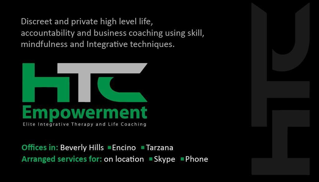 HTC Empowerment High level coaching Back of busine