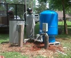 Well Installed with  water softeners