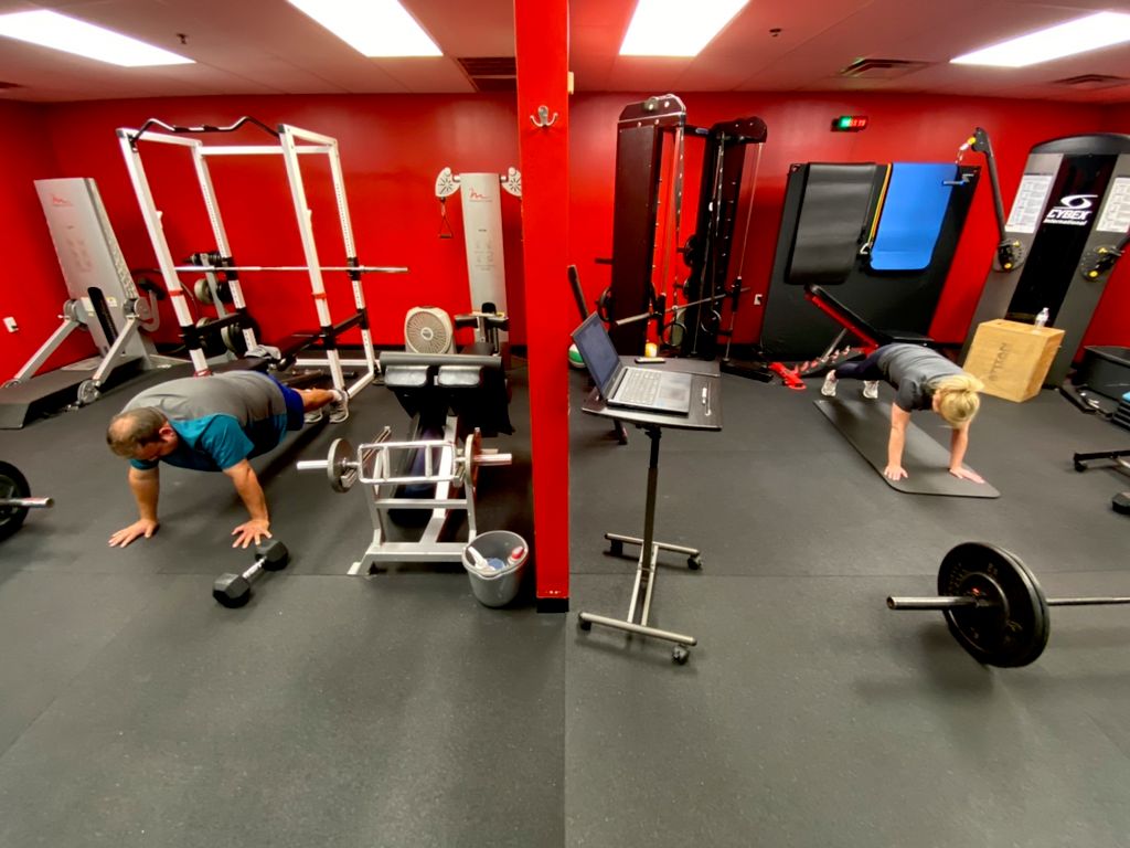 Couples who train together, stay together.